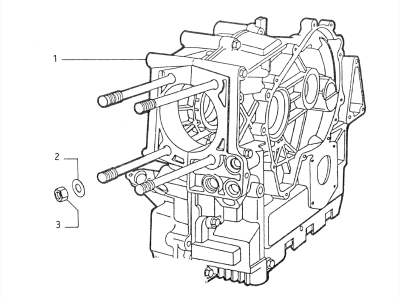 Crankcase, assy